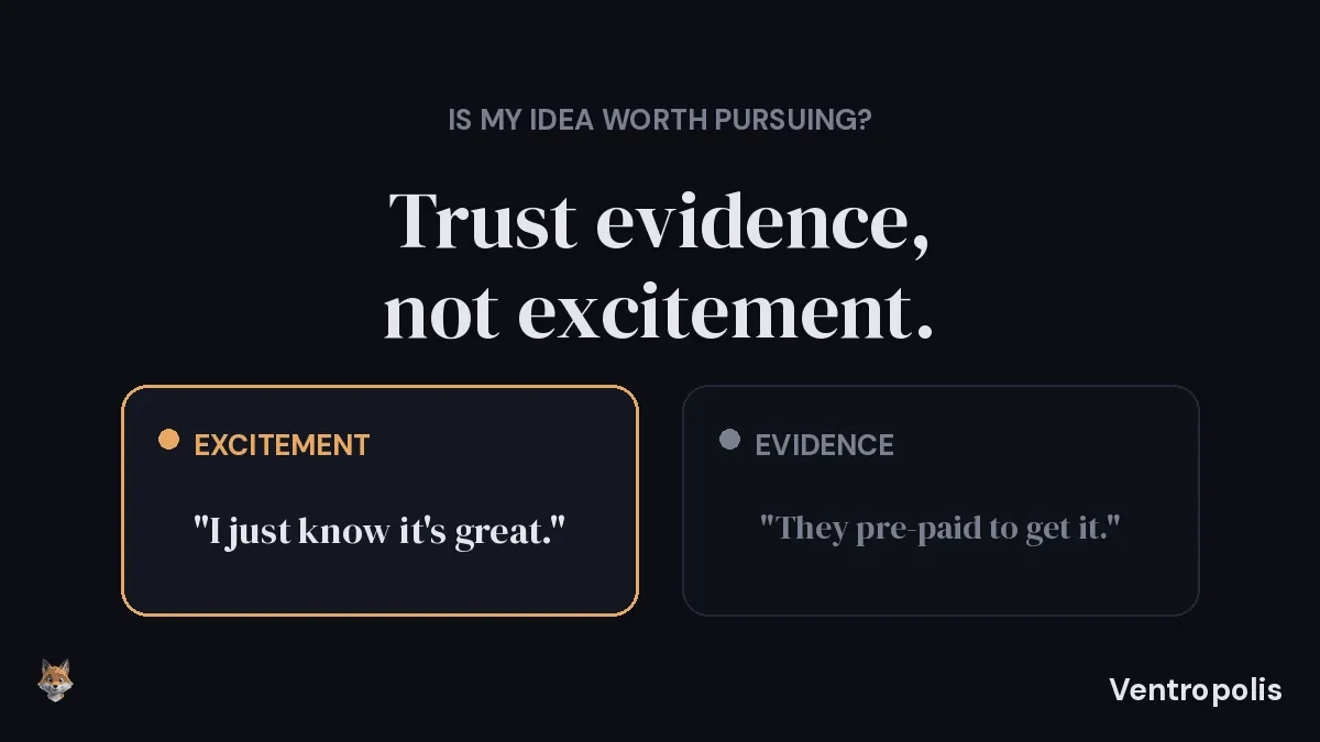 Is my business idea worth pursuing? How to get an honest answer before you commit